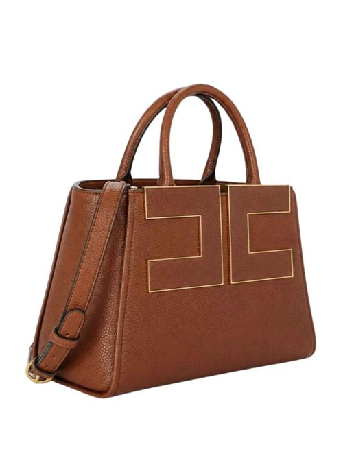 Borsa tote grande con logo Elisabetta Franchi | BS06A66E2FK3